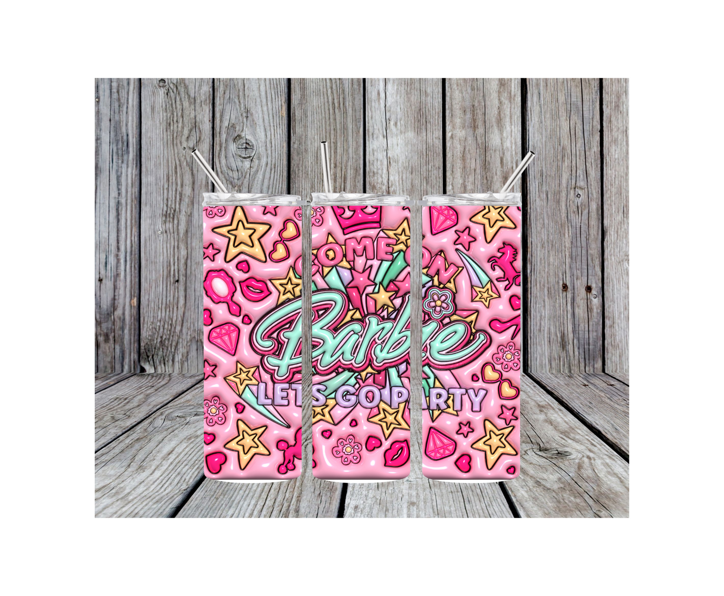Let's GO Party Barbie 20 oz