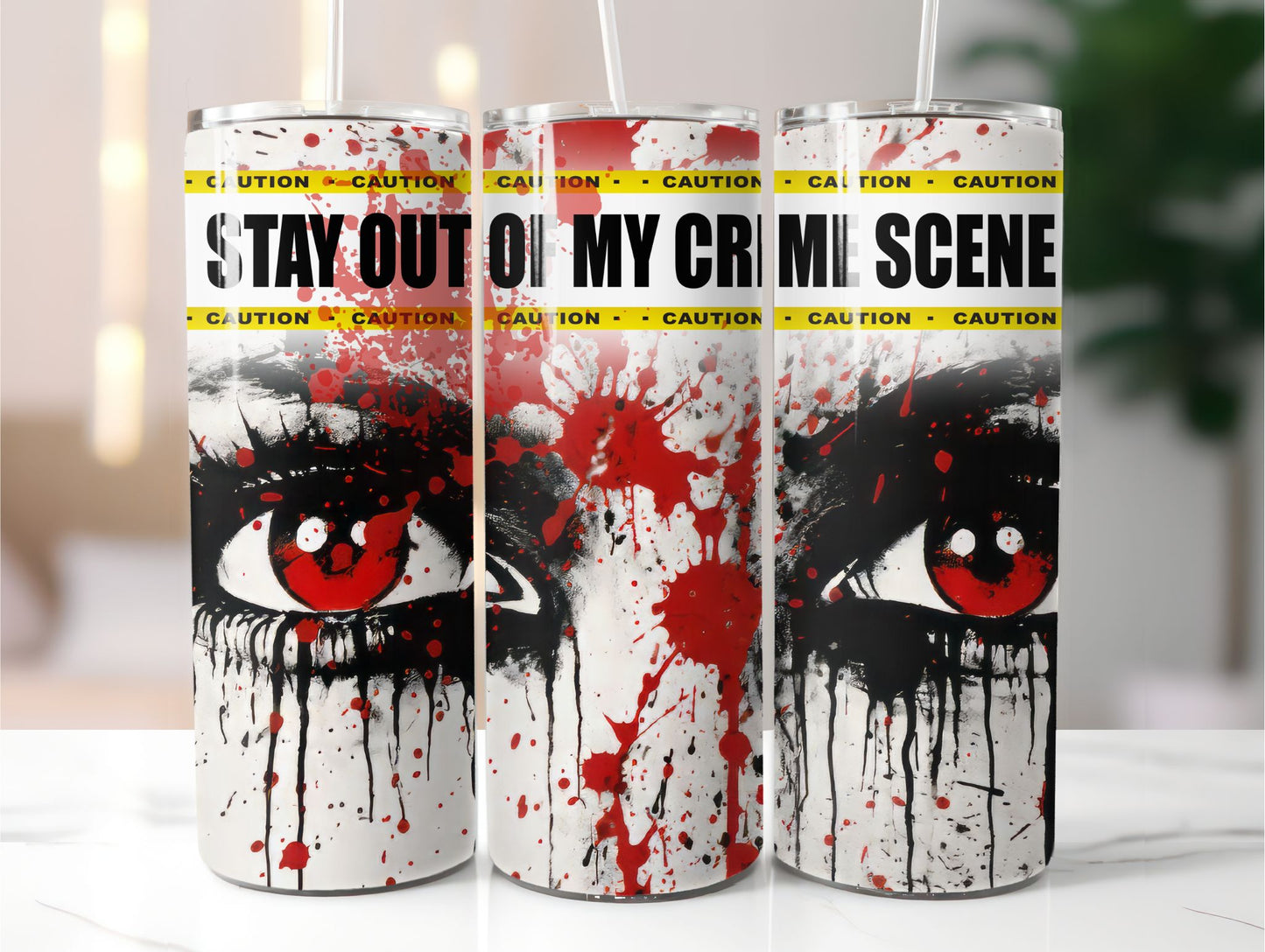 Stay out of my crime scene 20 oz