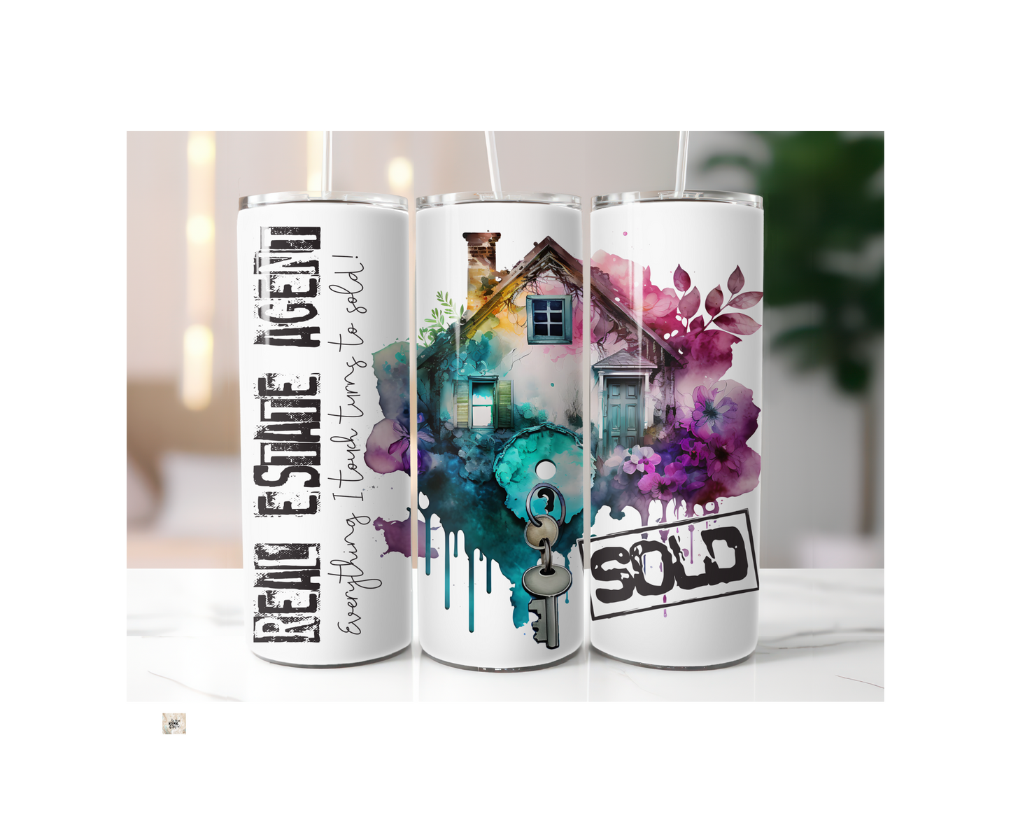 Real Estate Agent 20 oz
