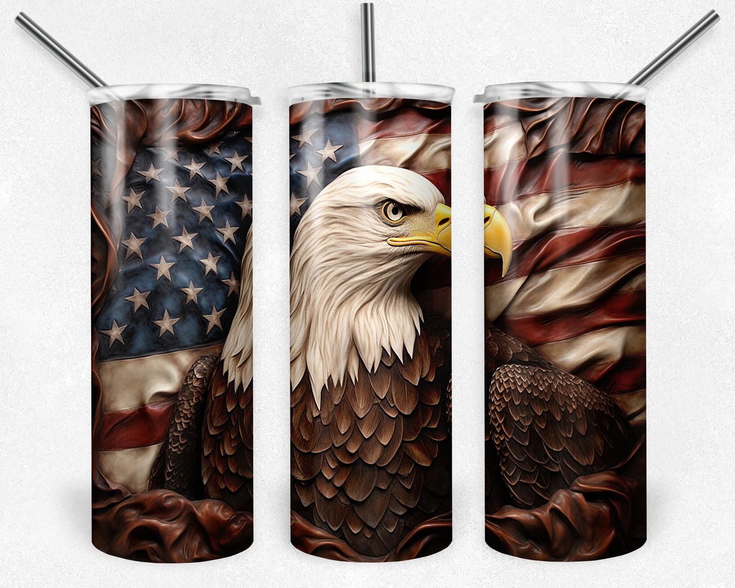 American Flag 20 oz