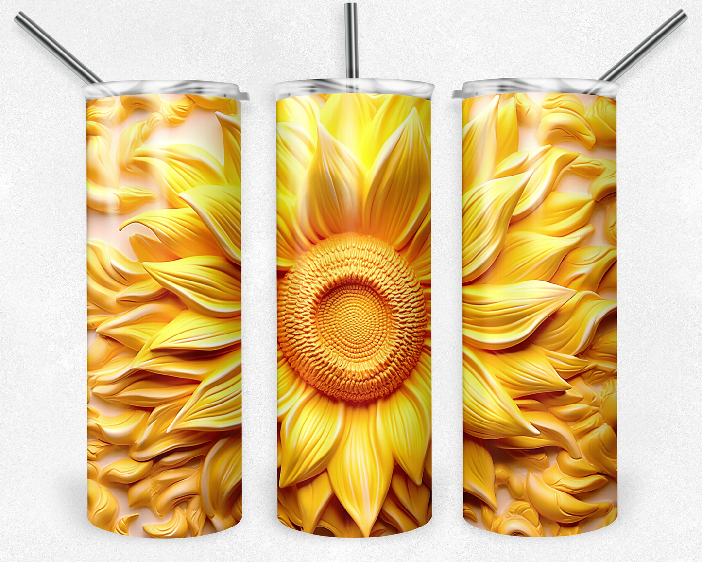 Sunflower 3D 20 oz