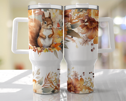 Squirrel floral