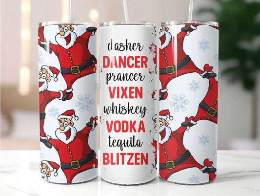 Reindeer Names 20 oz