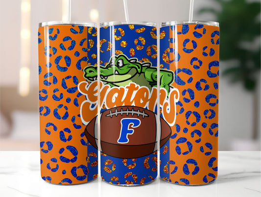 FL Gators Leopard   20 oz