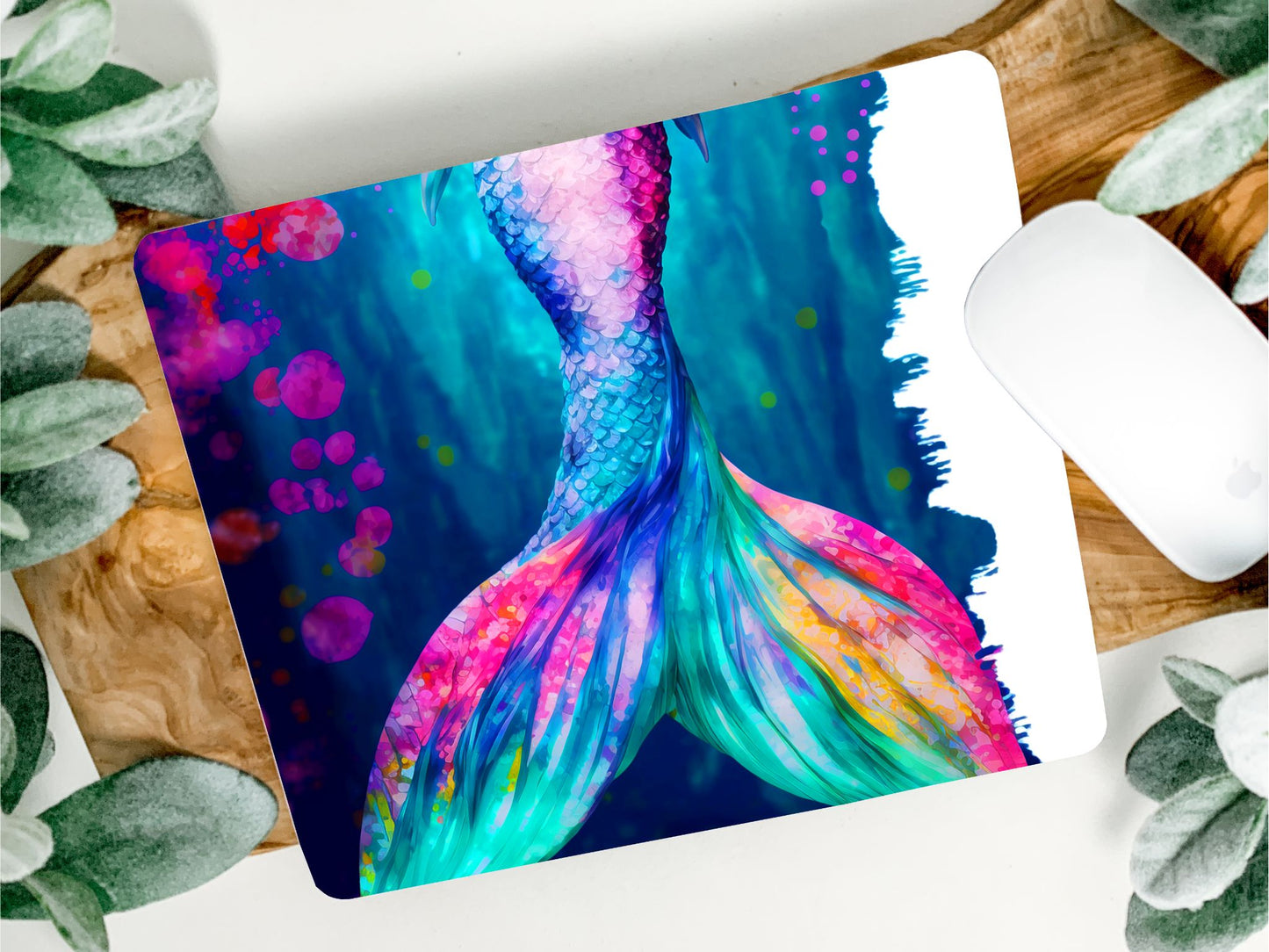 Mermaid Tail Mouse Pad