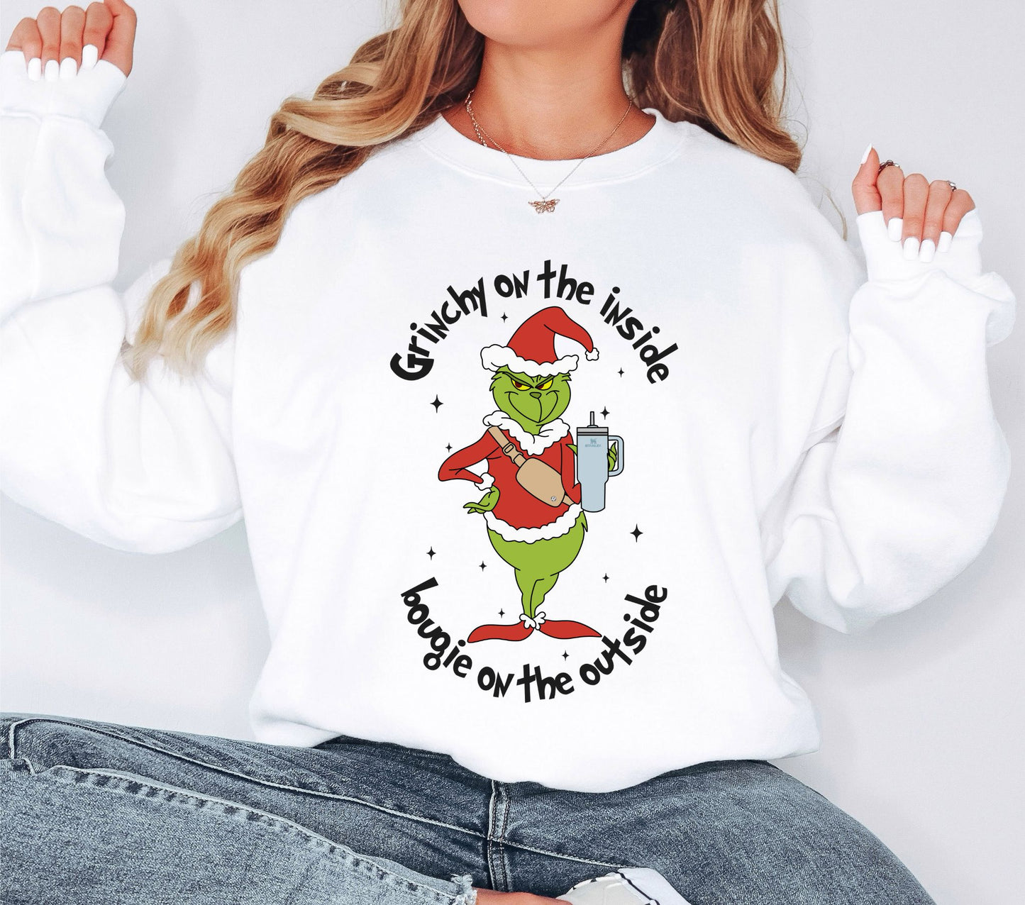 Grinchy on the inside, bougie on the outside