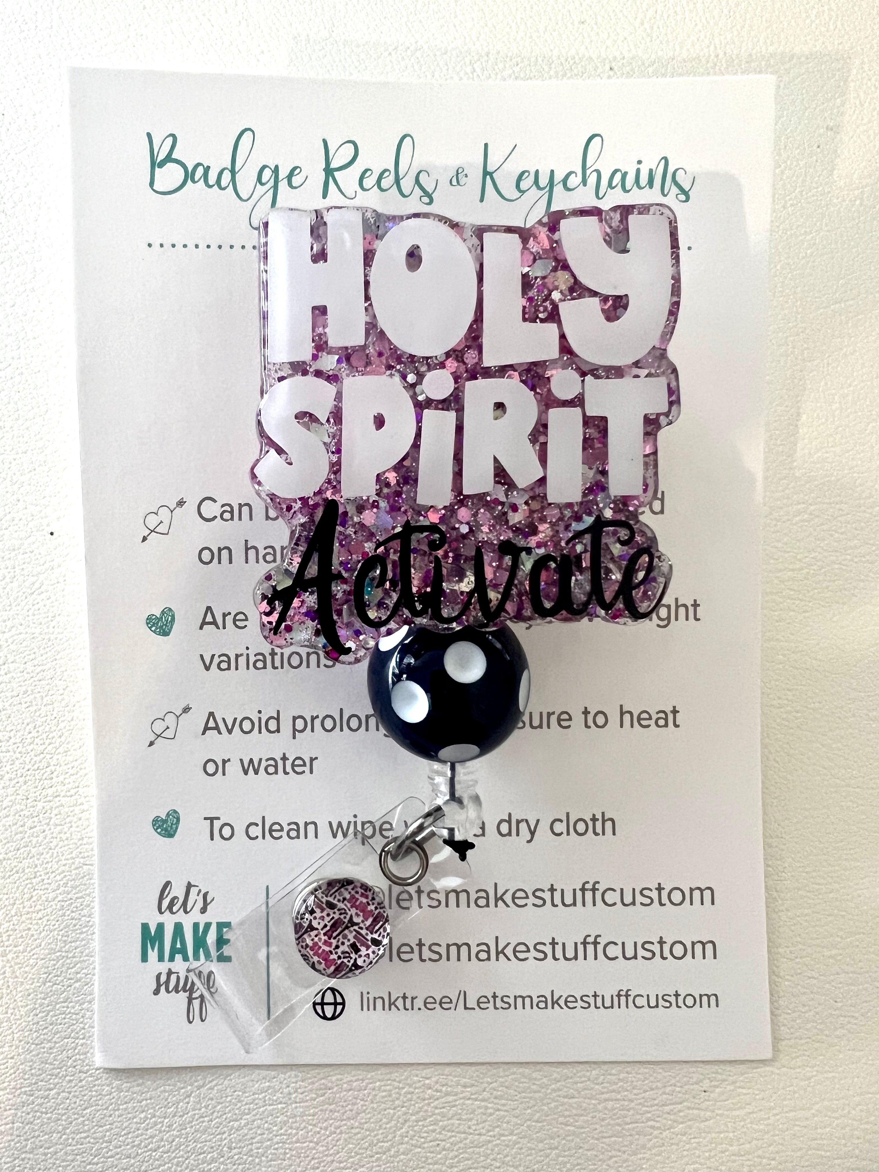 Holly spirit activate - Badge Reels – Let's Make Stuff